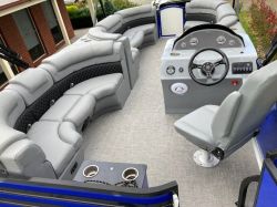 Spacious deck